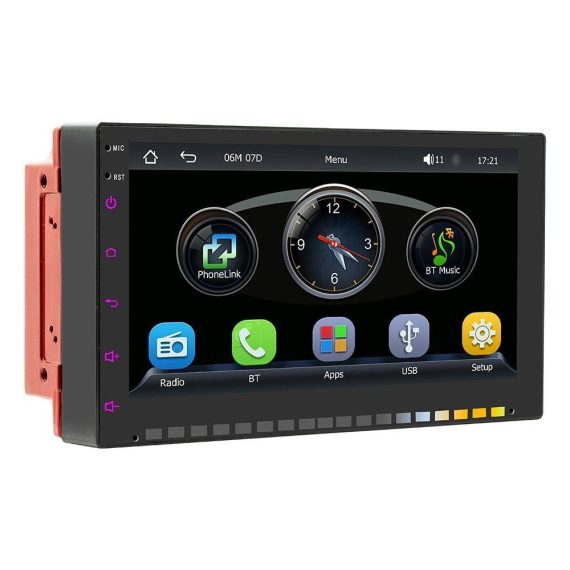 Car DVD Player | 7in Multi-language Car Wireless MP5 Player Car Audio and Video Player Auto Multi-media Player Car Radio Receiver Black Car Black