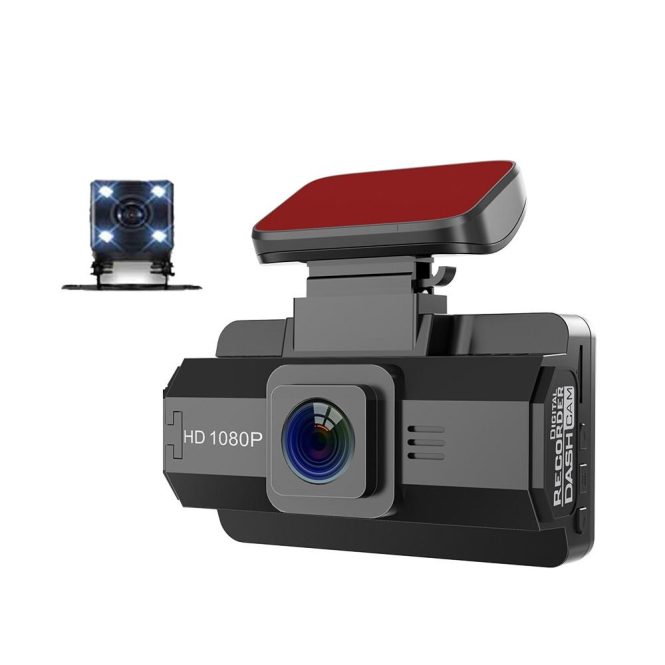 Car DVR | Car Video Recorder Auto Dash Cam Car Camera Recorder Night Viewing Loop Recording DVR(car front lens and car rear lens) Car Car DVR