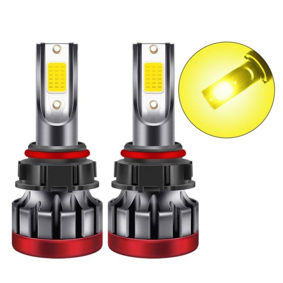 Car Fog Lights | 2PCS 5202 LED Fog Light Bulbs 3000K Yellow 3000 Lumens 30W High Power LED Fog Light DRL Bulbs for Cars Trucks Yellow Car Fog Lights Car Fog Lights