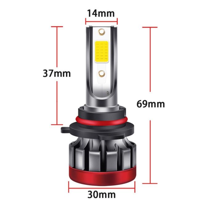 Car Fog Lights | 2PCS 9005/HB3 LED Fog Light Bulbs 3000K Yellow 3000 Lumens 30W High Power LED Fog Light DRL Bulbs for Cars Trucks Yellow Car Fog Lights Car Fog Lights