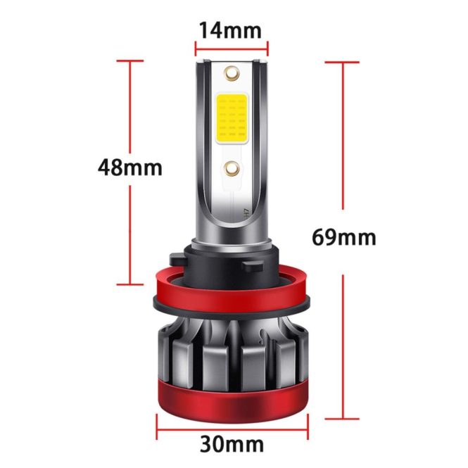 Car Fog Lights | 2PCS H8/H11 LED Fog Light Bulbs 3000K Yellow 3000 Lumens 30W High Power LED Fog Light DRL Bulbs for Cars Trucks Yellow Car Fog Lights Car Fog Lights