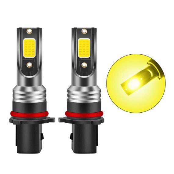 Car Fog Lights | 2PCS P13W LED Fog Light Bulbs 3000K Yellow 3000 Lumens 30W High Power LED Fog Light DRL Bulbs for Cars Trucks Yellow Car Fog Lights Car Fog Lights