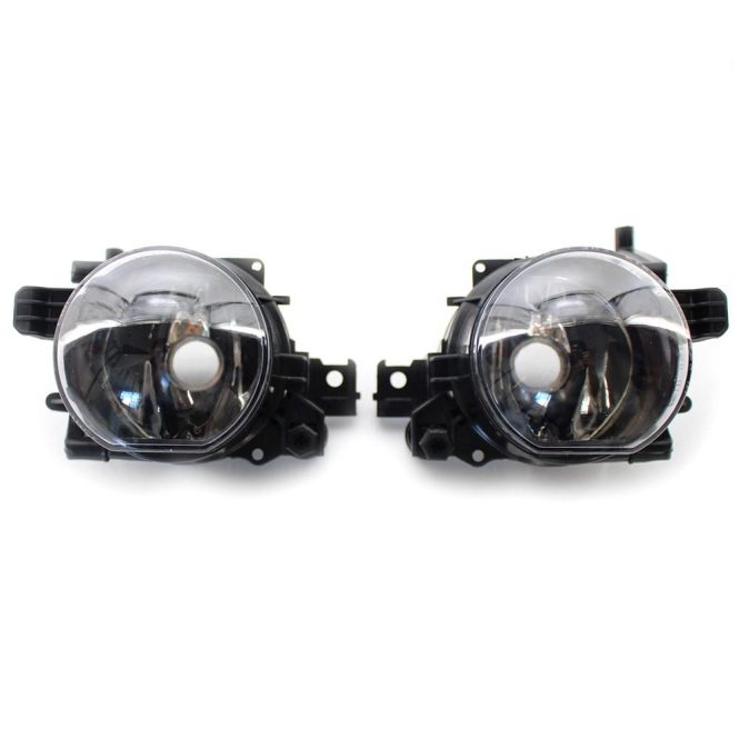 Car Fog Lights | Front Fog Lights Replacement for BMW 7 Series E65 E66 E67 63176943415,63176943416 Right and Left Black Car Fog Lights Black