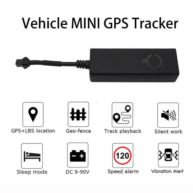 Car GPS Tracker | Car GPS Tracking Device Locator Real Time Anti-Theft Alerts Location Terminal Black Car GPS & Accessories Black