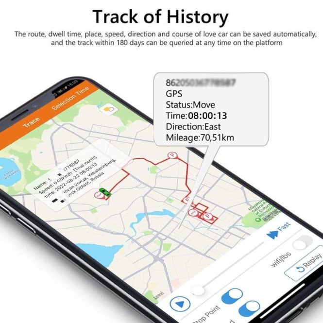 Car GPS Tracker | Car GPS Tracking Device Locator Real Time Anti-Theft Alerts Location Terminal Black Car GPS & Accessories Black