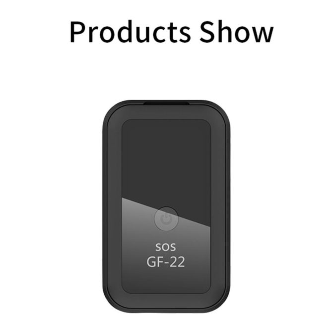 Car GPS Tracker | GF-22 GPS Locator Wireless Intelligent Precise Positioning Car Motorcycle Anti-theft Tracker Black Black