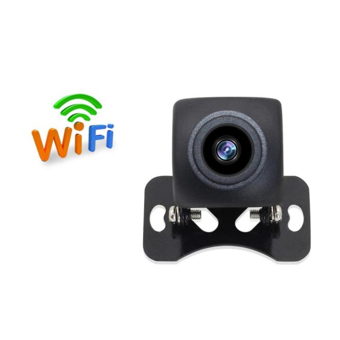 Car Rear View Camera | Wireless Backup Camera HD WIFI Rear View Camera Black Car Alarms & Security Black