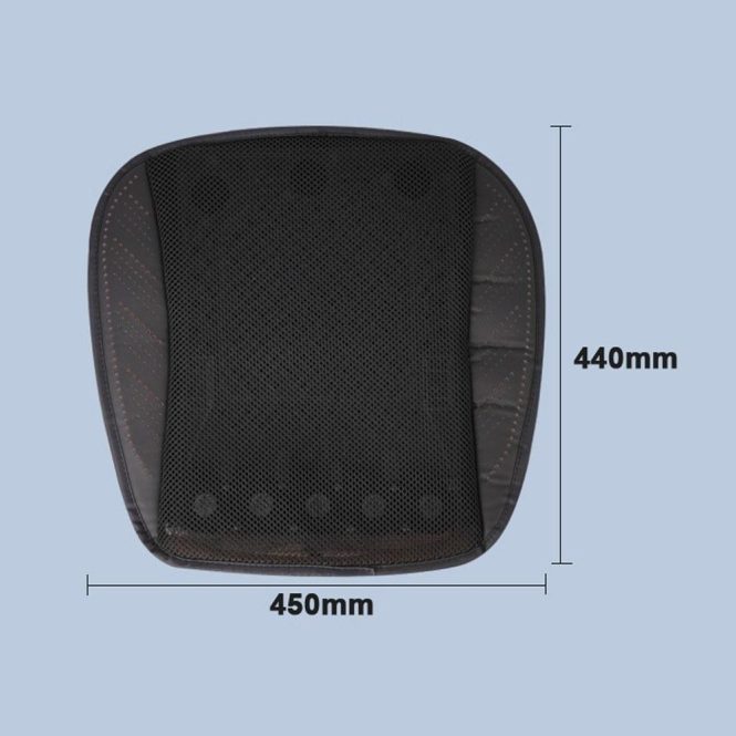 Car Seat Cushion | Car Seat Fan Cushion for Summer Driving Cooling Car Seat Cover with 5 Fans and 3 Adjustable Speed Black Car Decorations Black