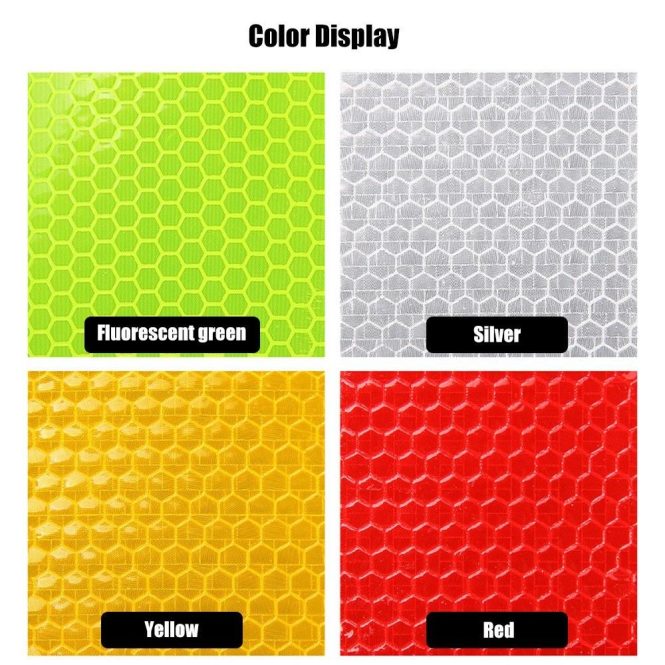 Car Stickers | Safety Mark Reflective Tape Stickers Car-Styling Self Adhesive Warning Tape for Automobiles Motorcycle Green Car Decorations Car Stickers