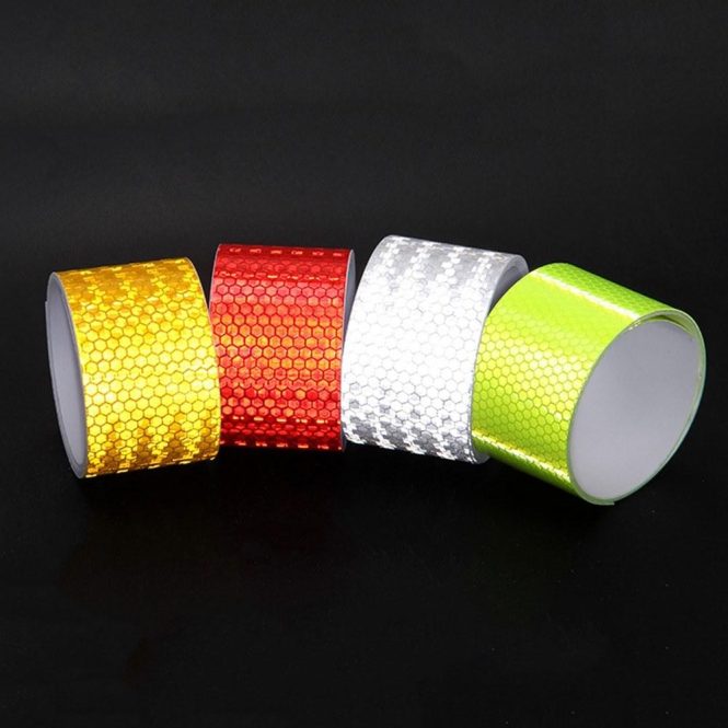 Car Stickers | Safety Mark Reflective Tape Stickers Car-Styling Self Adhesive Warning Tape for Automobiles Motorcycle Green Car Decorations Car Stickers