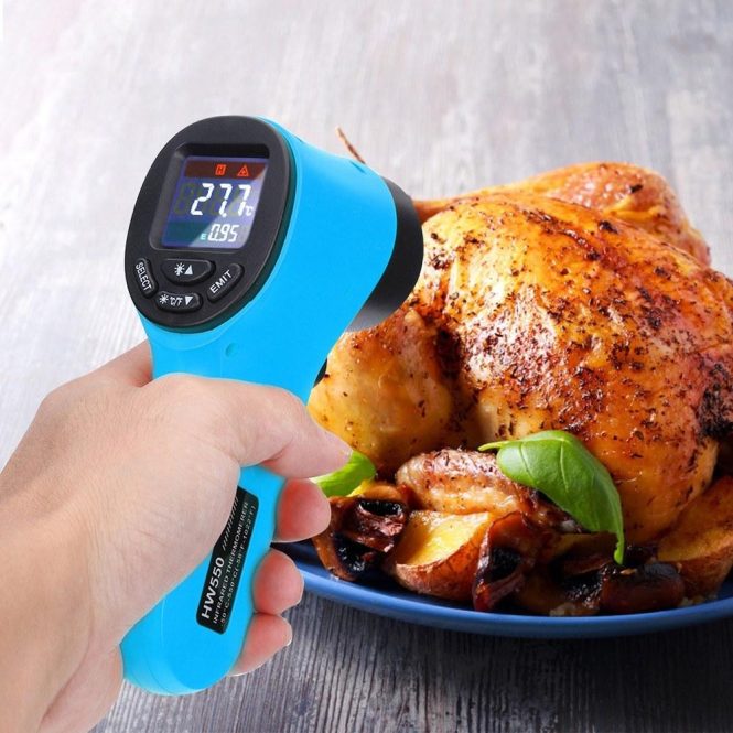 Car Thermometer | Handheld Non-contact Digital Infrared Thermometer Green Car Electronics Car Thermometer