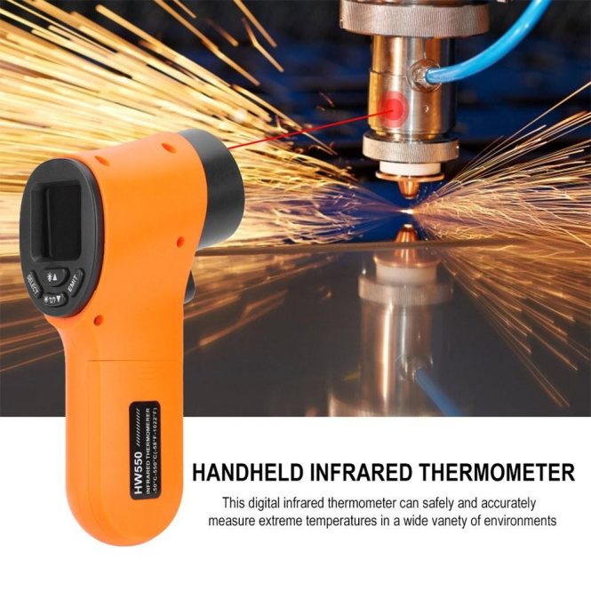 Car Thermometer | Handheld Non-contact Digital Infrared Thermometer Green Car Electronics Car Thermometer