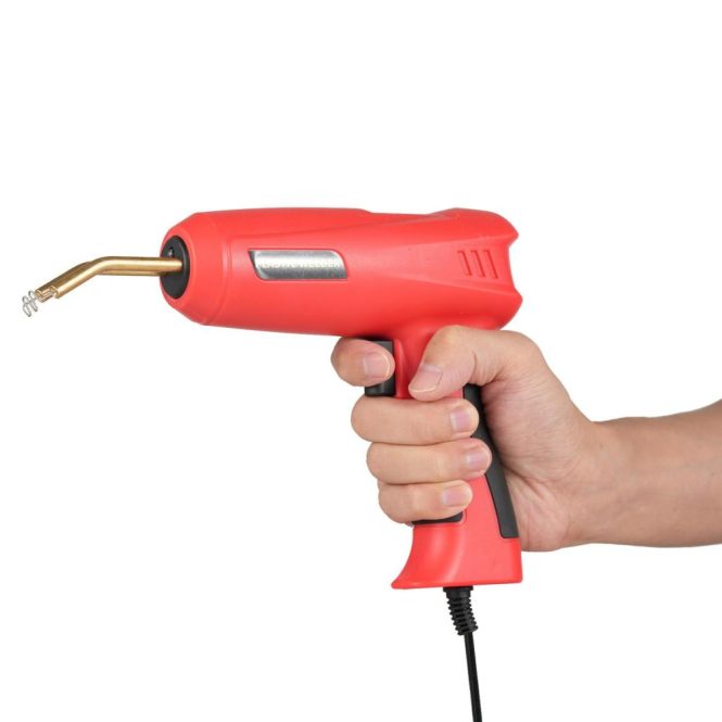 Car Tools | 150W Plastic Welder 2 in 1 Handheld Hot Stapler Machine eu Red Car Repair & Maintenance Car Tools