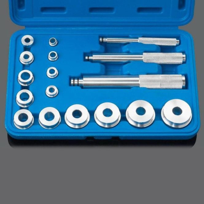 Car Tools | 17PCS Bearing Race and Seal Install Driver Set Blue Car Repair & Maintenance Blue