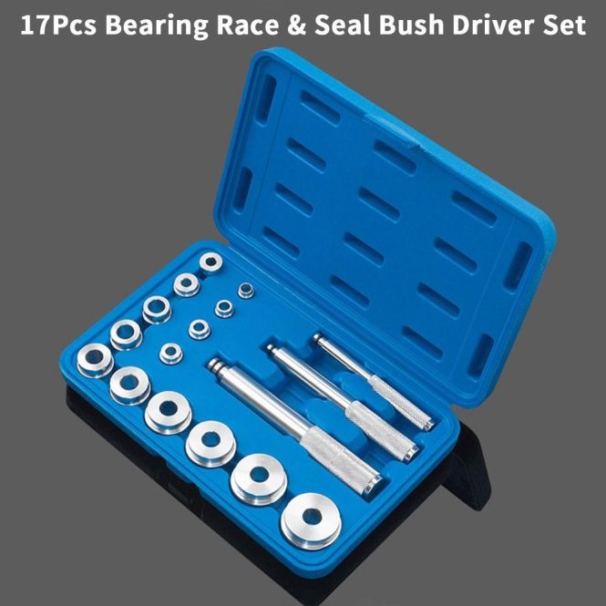 Car Tools | 17PCS Bearing Race and Seal Install Driver Set Blue Car Repair & Maintenance Blue