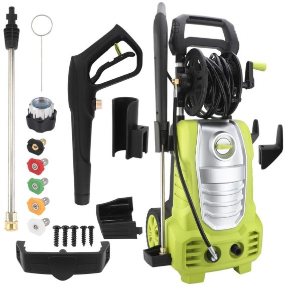 Car Tools | 2400PSI 1.67GPM Power Washer with 20FT Hose eu Green Car Repair & Maintenance Car Tools