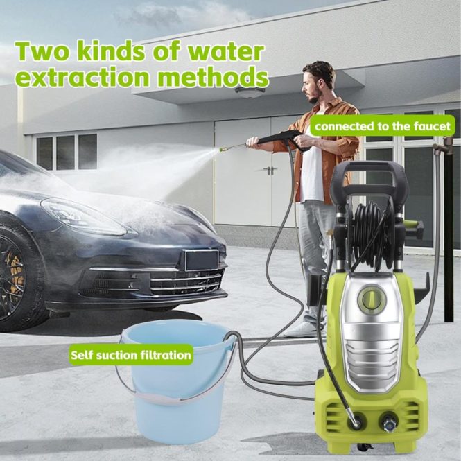 Car Tools | 2400PSI 1.67GPM Power Washer with 20FT Hose us Green Car Repair & Maintenance Car Tools