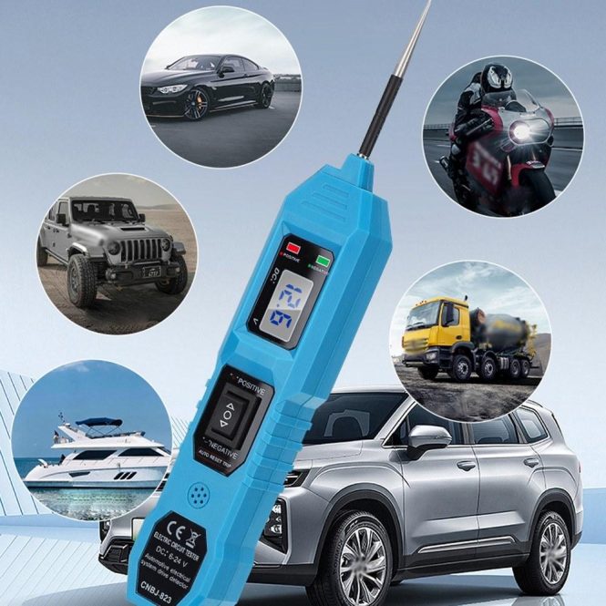 Car Tools | 3.5V-36V Automotive Power Circuit Probe Tester Blue Car Repair & Maintenance Blue