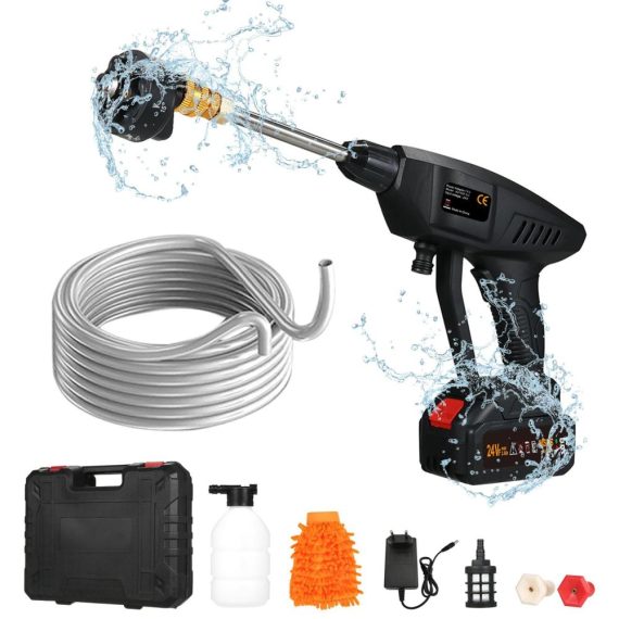 Car Tools | 6-in 1 Spray Cordless Power Washer eu Car Repair & Maintenance Car Tools