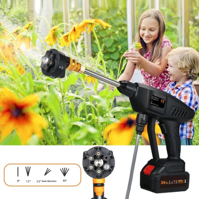 Car Tools | 6-in 1 Spray Cordless Power Washer eu Car Repair & Maintenance Car Tools