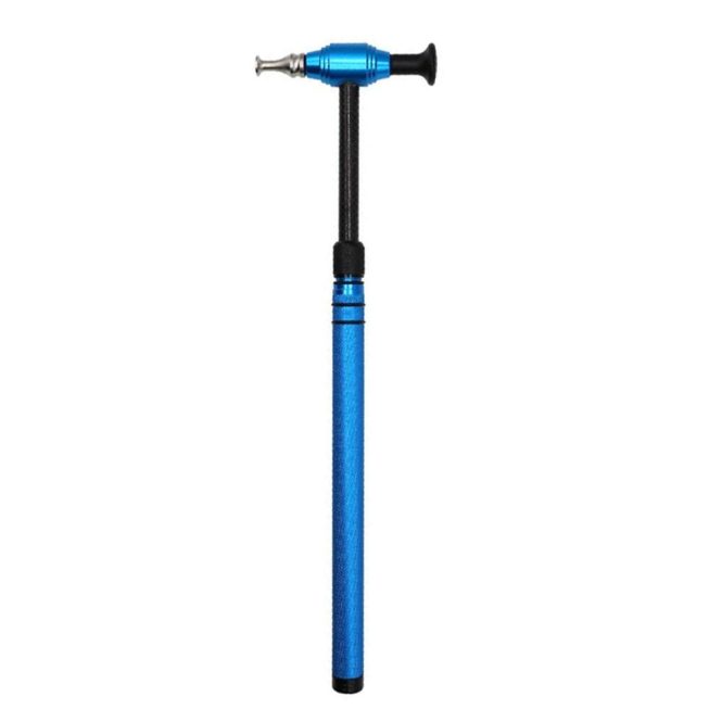 Car Tools | 6 PCS Paintless Removal Tools Telescopic Aluminum Alloy Hammer with 5 Replacement Heads Blue Car Repair & Maintenance Blue