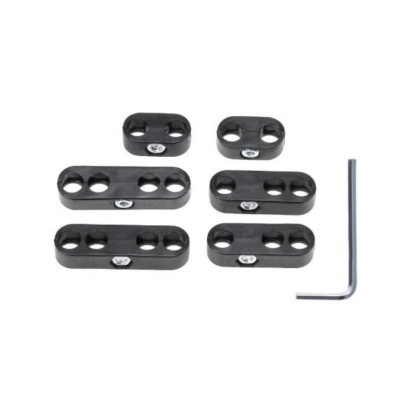 Car Tools | 7mm 8mm Spark Plug Wire Separators Dividers Looms Black Car Repair & Maintenance Black