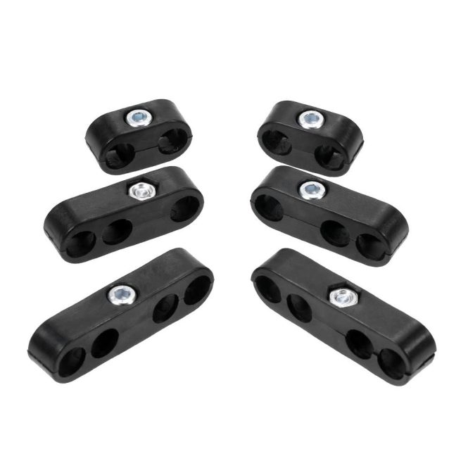 Car Tools | 7mm 8mm Spark Plug Wire Separators Dividers Looms Black Car Repair & Maintenance Black