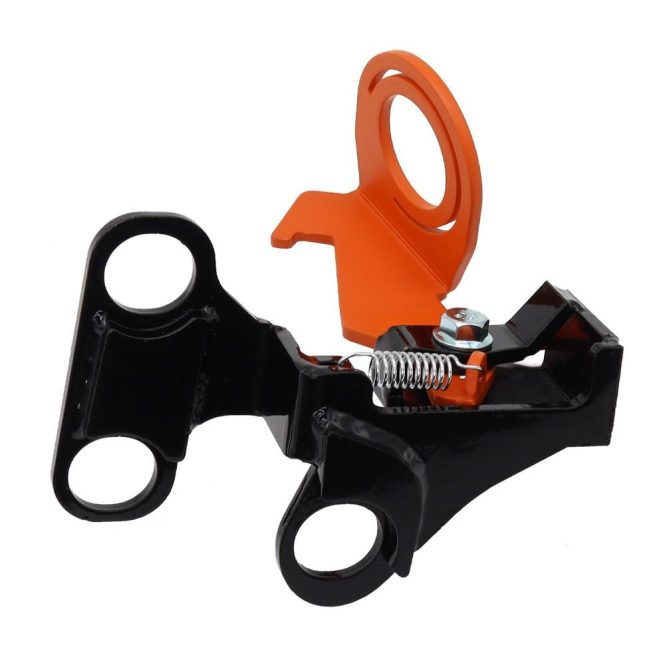 Car Tools | ATV Lockable Manual Parking Brake with Spring Compatible with Maverick X3 Series Black & Orange Car Repair & Maintenance Black & Orange