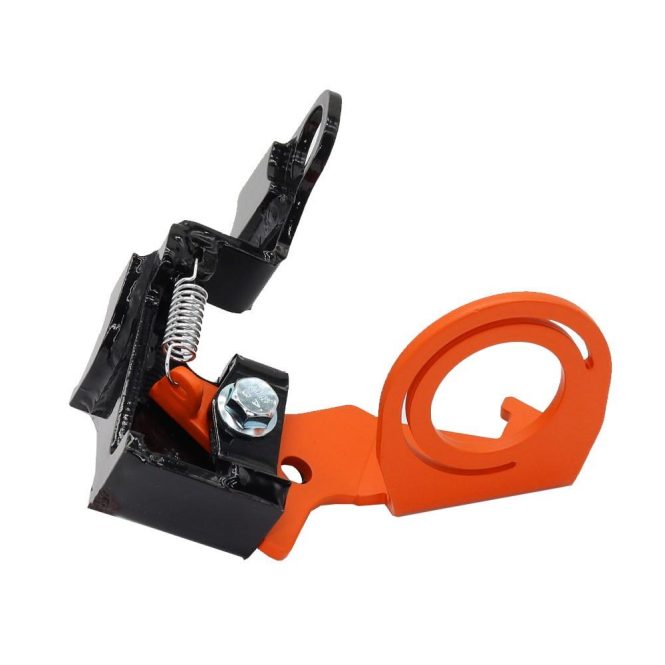 Car Tools | ATV Lockable Manual Parking Brake with Spring Compatible with Maverick X3 Series Black & Orange Car Repair & Maintenance Black & Orange