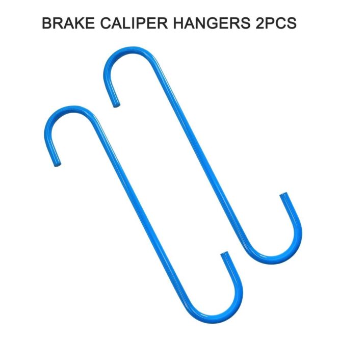 Car Tools | Automotive Brake Caliper Hooks 2PCS Brake Caliper Hangers Excellent Brake Caliper Hook Hanger for Automotive Tool Use in Brake Bearing Axle and Suspension Blue1 Car Repair & Maintenance Blue1