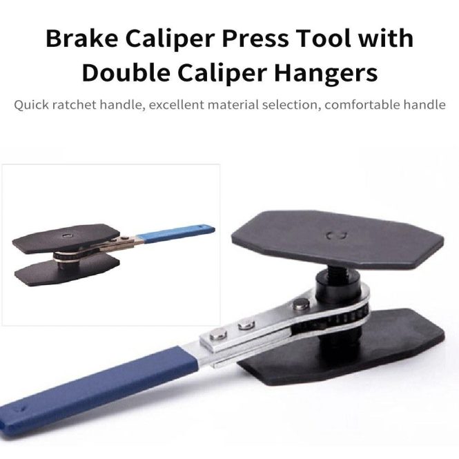 Car Tools | Brake Caliper Press Tool Front and Reverse Quick Ratchet Wrenches Blue Car Repair & Maintenance Blue