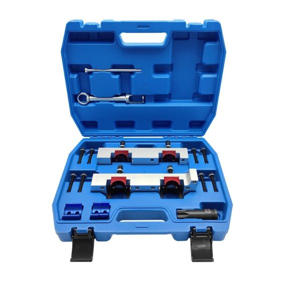 Car Tools | Camshaft Locking Alignment Timing Tool Kit Black+Silver Car Repair & Maintenance Black+Silver