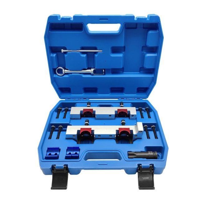 Car Tools | Camshaft Locking Alignment Timing Tool Kit Black+Silver Car Repair & Maintenance Black+Silver