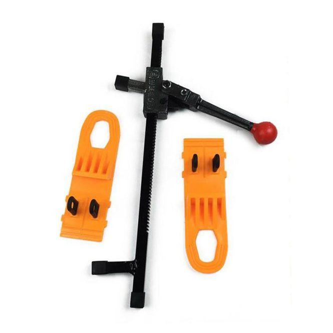 Car Tools | Car Dent Puller Hand Gear Removal Tool Paintless Manual Expander with 2PCS Sheet Glue Pulling Tabs Orange Car Repair & Maintenance Car Tools