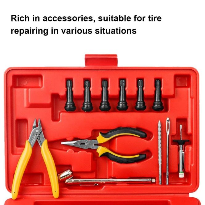 Car Tools | Car Tyre Repair Kit Puncture Plug Set Auto Bike Tire Repairing Tools Set Multicolor Car Repair & Maintenance Car Tools