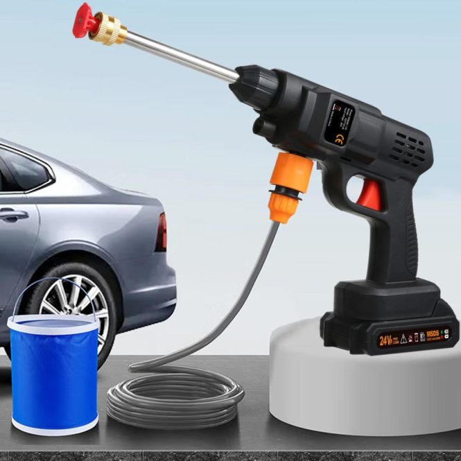 Car Tools | Cordless Power Washer 60Bar 300W High Power Washer eu Car Repair & Maintenance Car Tools