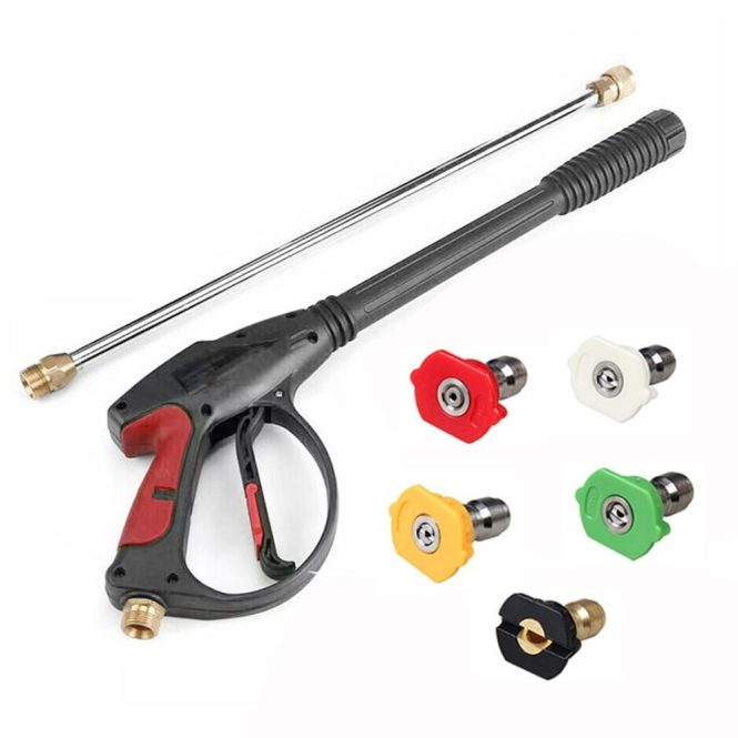 Car Tools | High Pressure Cleaning Machine Water Gun Set Black Car Repair & Maintenance Black