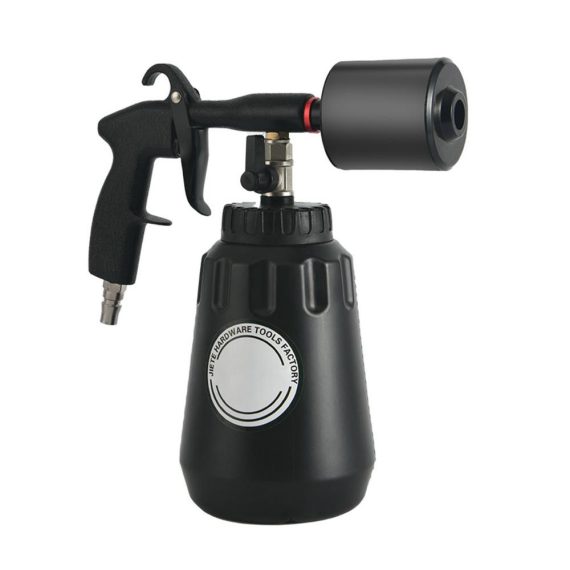 Car Tools | High-Pressure Foam Wash Gun with 1000mL Bottle Handheld Car Interior Cleaning Tool for Seat Carpet Roof Dashboard Black Car Repair & Maintenance Black