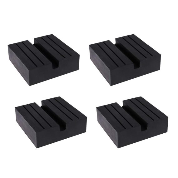 Car Tools | Jack Rubber Pad 1PCS Universal Car Square Black Anti-Slip Rail Adapter Jack Guard Pad Adapter Vehicle Repair Tool for Car Lift Type 2 Car Repair & Maintenance Car Tools