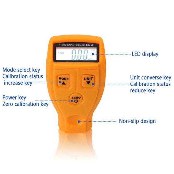 Car Tools | LCD Display Paint Measure Tester Tool Instruments Car Repair & Maintenance Car Tools