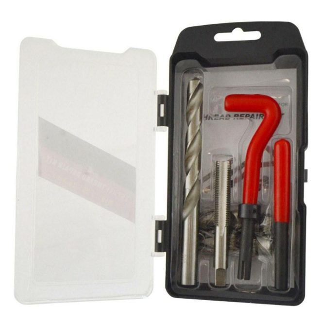 Car Tools | M5 X 1.0 Thread Repair Kit Helicoil Compatible 5mm Damaged Threads 3 Car Repair & Maintenance Car Tools