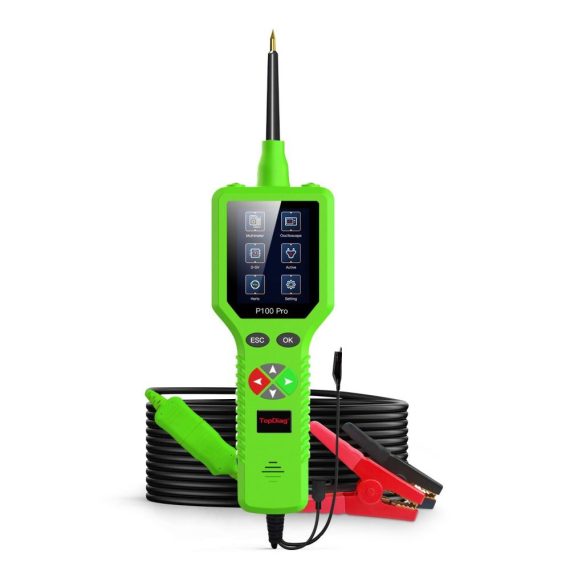 Car Tools | P100 Pro 9-30V Car Circuit Tester Automotive Circuit Diagnostic Tester Green Car Repair & Maintenance Car Tools