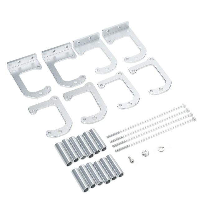 Car Tools | Remote Mount Coil Relocation Brackets Replacement for D585 LSX Swap Heat Sink LM7 LR4 LQ4 L59 LQ9 LM4 L33 LH6 L92 L76 LY2 LY5 LY6 LC9 LMG L98 L96 LC8 551562 Silver Car Repair & Maintenance Car Tools