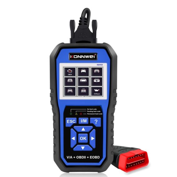 Diagnostic Scan Tool | KW450 All System OBDⅡ Scanner Diagnostic Tool Black Car Alarms & Security Black