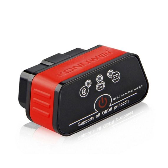 Diagnostic Scan Tool | KW903 BT 4.0 Wireless OBD-II Car Auto Diagnostic Scan Tools Car Detector Tester Scanner for IOS Android System Red Car Alarms & Security Diagnostic Scan Tool