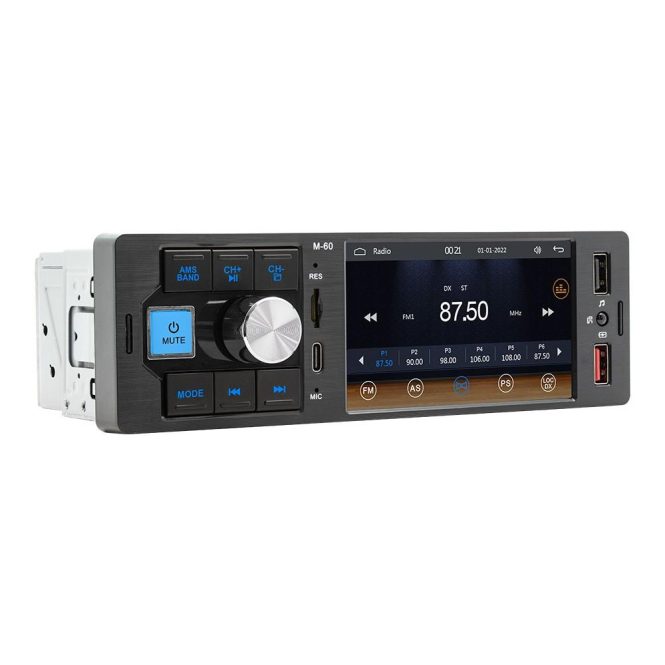 FM Transmitters & Players | 4.1in High Clear Car BT MP5 Player Multi-language Multifunctional Auto Audio and Video Player Car Multi-media Player Car Radio Receiver Black Car Audio Black