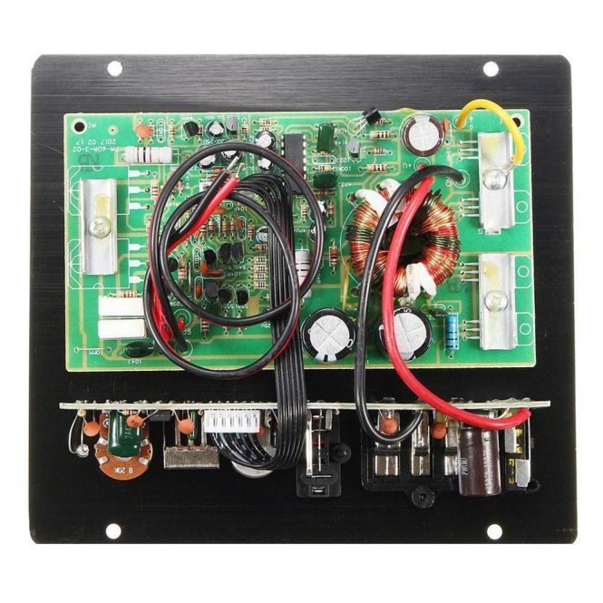 FM Transmitters & Players | 600W 12.0V Car Subwoofer High Power Amplifier Board Single Channel Audio Amplifier Amp Black Car Audio Black