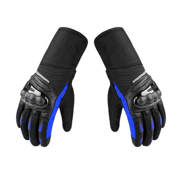 Motorcycle Apparel | Winter Motorcycle Gloves Waterproof Cold Weather Motorcycle Gloves Warm Riding Gloves 2xl Blue Motorcycle Accessories Blue