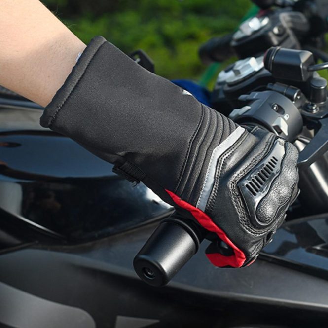 Motorcycle Apparel | Winter Motorcycle Gloves Waterproof Cold Weather Motorcycle Gloves Warm Riding Gloves 2xl Red Motorcycle Accessories Motorcycle Apparel