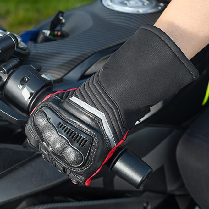 Motorcycle Apparel | Winter Motorcycle Gloves Waterproof Cold Weather Motorcycle Gloves Warm Riding Gloves 2xl Red Motorcycle Accessories Motorcycle Apparel